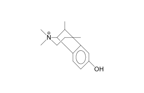 cis-2'-Hydroxy-2,2,5,9-tetramethyl-6,7-benzomorphan cation