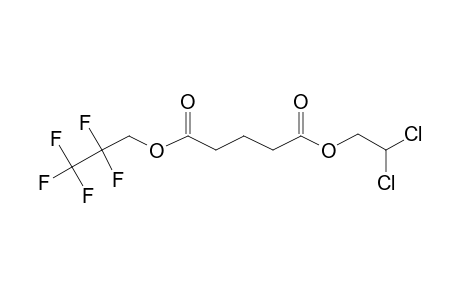 Glutaric acid, 2,2-dichloroethyl 2,2,3,3,3-pentafluoropropyl ester