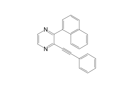 2-(Naphthalen-1-yl)-3-(phenylethynyl)pyrazine