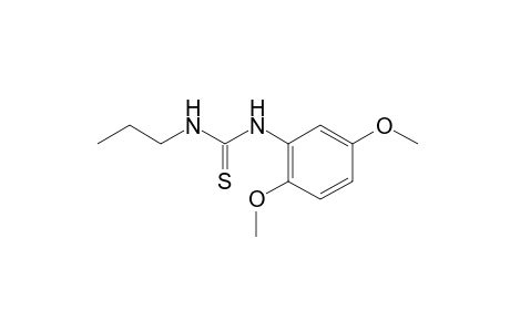 1-(2,5-dimethoxyphenyl)-3-propyl-2-thiourea