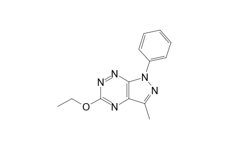 5-Ethoxy-3-methyl-1-phenyl-1H-pyrazolo[4,3-e][1,2,4]triazine