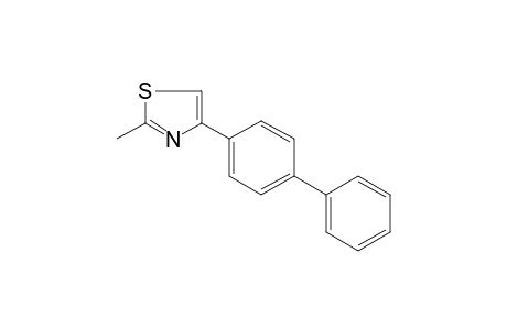 4-(4-Biphenylyl)-2-methyl-thiazole