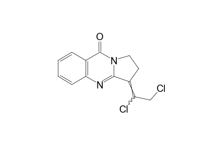 3-(1,2-dichloroethylidene)-2,3-dihydropyrrolo[2,1-b]quinazolin-9(1H)-one