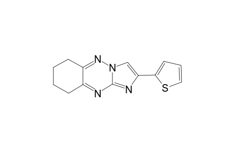 2-(2-Thienyl)-6,7,8,9-tetrahydroimidazo[1,2-b][1,2,4]benzotriazine