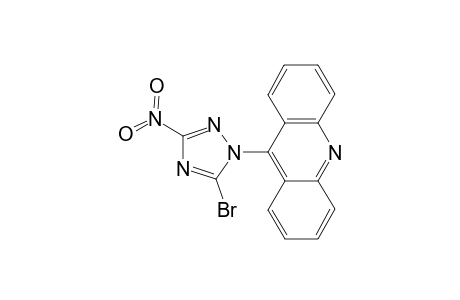 9-(5-bromo-3-nitro-1H-1,2,4-triazol-1-yl)acridine