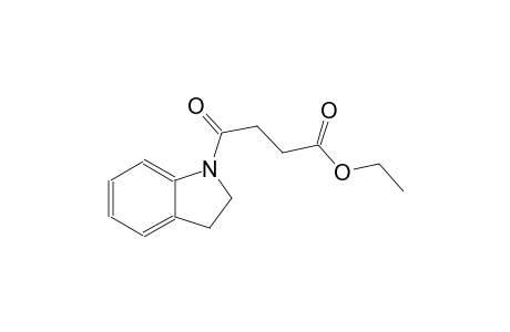 ethyl 4-(2,3-dihydro-1H-indol-1-yl)-4-oxobutanoate