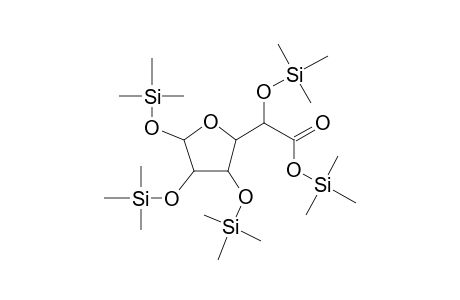 Trimethylsilyl 1,2,3,5-tetrakis-O-(trimethylsilyl)hexofuranuronate