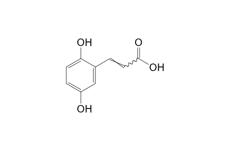 2,5-dihydroxycinnamic acid
