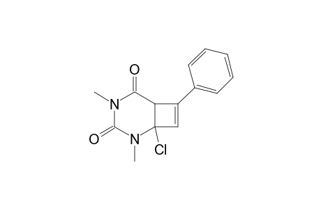 6-Chloro-3,5-dimethyl-8-phenyl-3,5-diazabicyclo[4.2.0]oct-7-ene-2,4-dione