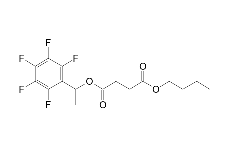 Succinic acid, butyl 1-(pentafluorophenyl)ethyl ester