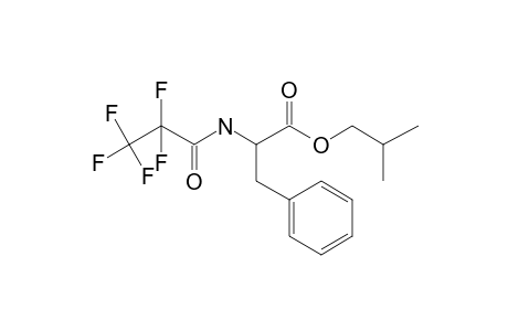 L-Phenylalanine, N-pentafluoropropionyl-, isobutyl ester