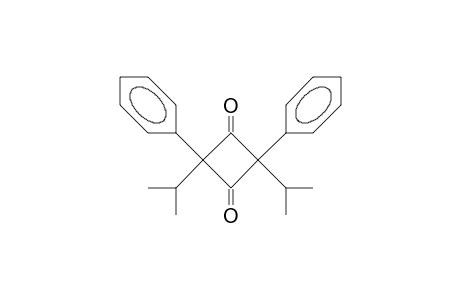 cis-2,4-Diisopropyl-2,4-diphenyl-1,3-cyclobutandione