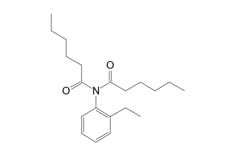 Hexanamide, N-hexanoyl-N-(2-ethylphenyl)-