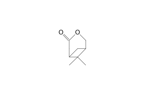 (+-)-7,7-Dimethyl-3-oxabicyclo[4.1.1.]octan-4-one