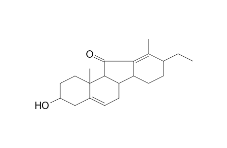 9-Ethyl-3-hydroxy-10,11b-dimethyl-1,2,3,4,6,6a,6b,7,8,9,11a,11b-dodecahydrobenzo[a]fluoren-11-one