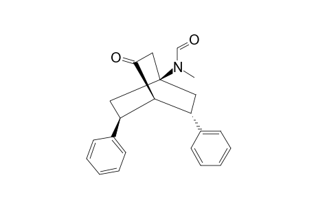 (6-RS,7-RS)-(+/-)-4-(N-METHYLFORMAMIDO)-6,7-DIPHENYLBICYCLO-[2.2.2]-OCTAN-2-ONE;E-ISOMER