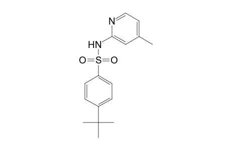 4-tert-Butyl-N-(4-methyl-2-pyridinyl)benzenesulfonamide