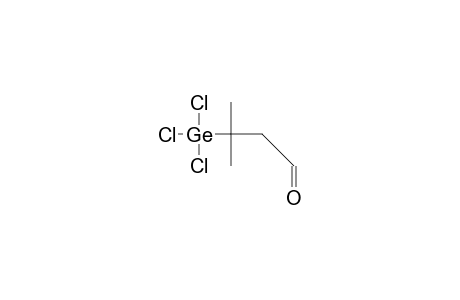 3-Methyl-3-(trichlorogermyl)-butyraldehyde