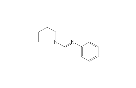 1-(N-phenylformimidoyl)pyrrolidine