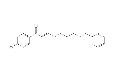 (E)-1-(4-hydroxyphenyl)-9-phenyl-2-nonen-1-one