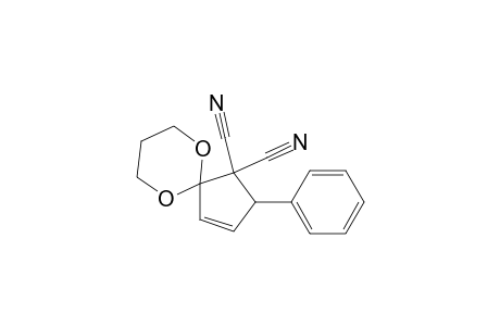 4,4-Dicyano-5-phenyl-1-cyclopenten-3-one propane-1,3-diyl ketal