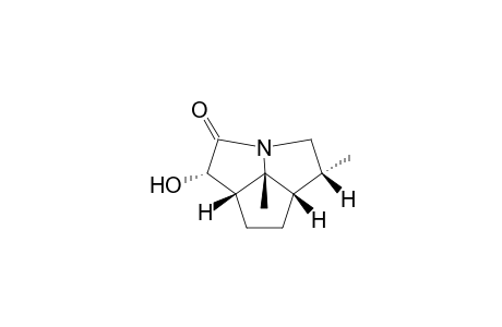 (1S,5R,5A-S,7A-S,7B-R)-OCTAHYDRO-1-HYDROXY-5,7B-DIMETHYL-2H-CYCLOPENTA-[GH]-PYRROLIZIN-2-ONE