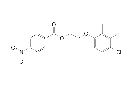 2-(4-chloro-2,3-xylyloxy)ethanol, p-nitrobenzoate