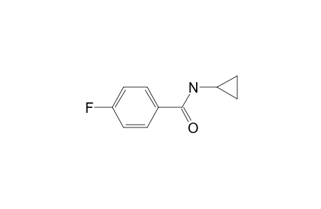 Benzamide, N-cyclopropyl-4-fluoro-