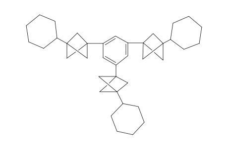 1-Cyclohexyl-3-[3,5-di(3-cyclohexylbicyclo[1.1.1]pent-1-yl)-phenyl]-bicyclo[1.1.1]pentan