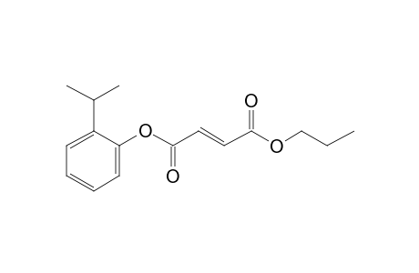 Fumaric acid, 2-isopropylphenyl propyl ester