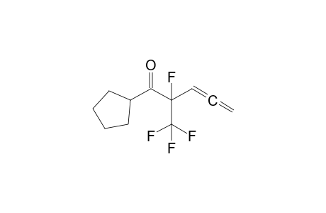 1-Cyclopentyl-2-fluoro-2-(trifluoromethyl)penta-3,4-dien-1-one