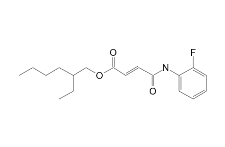 Fumaric acid, monoamide, N-(2-fluorophenyl)-, 2-ethylhexyl ester