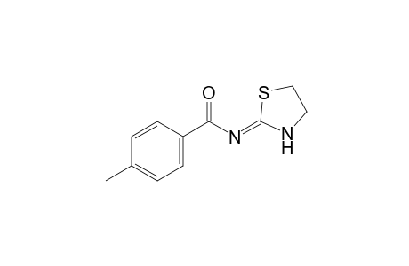 N-(2-thiazolidinylidene)-p-toluamide