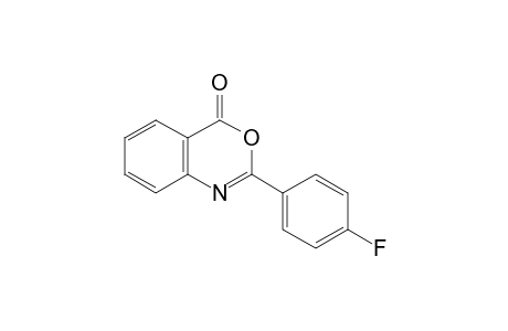 2-(p-fluorophenyl)-4H-3,1-benzoxazine-4-one