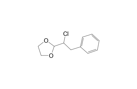 2-(1-Chloro-2-phenylethyl)-1,3-dioxolane