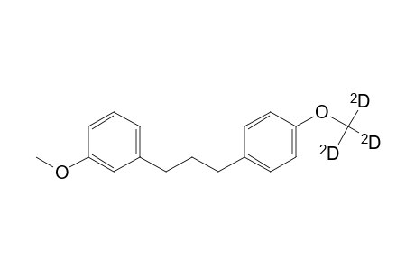 1-Methoxy-3-[3-[4-(trideuteriomethoxy)phenyl]propyl]benzene