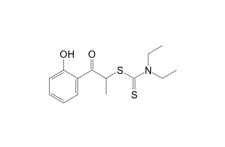 2'-hydroxy-2-mercaptopropiophenone, 2-(diethyldithiocarbamate)