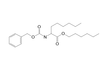 2-Aminocaprylic acid, N-benzyloxycarbonyl-, hexyl ester