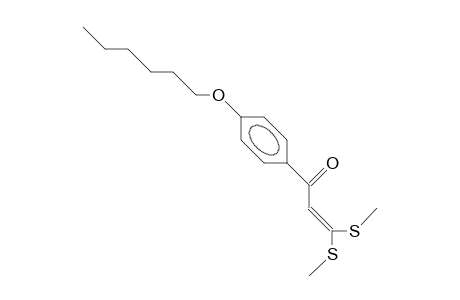 1-(4-Hexoxy-phenyl)-3,3-bis(methylthio)-prop-2-en-1-one