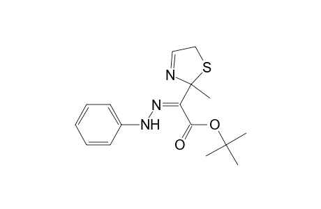 (2-(2-METHYL-2,5-DIHYDRO-1,3-THIAZOL-2-YL)-2-PHENYLHYDRAZONO-ACETIC-ACID,TERT.-BUTYLESTER