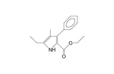 ethyl 5-ethyl-4-methyl-3-phenyl-1H-pyrrole-2-carboxylate