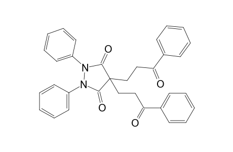 4,4-bis(2-benzoylethyl)-1,2-diphenyl-3,5-pyrazolidinedione