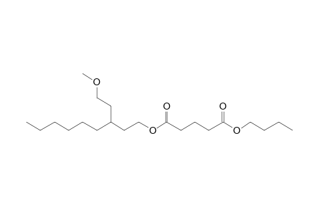 Glutaric acid, butyl 3-(2-methoxyethyl)nonyl ester