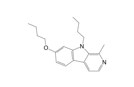 Harmol, bis(N-butyl)-