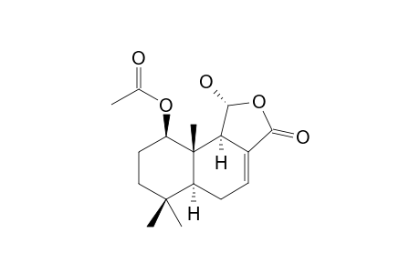 1-BETA-ACETOXY-7-DRIMEN-11-ALPHA-OL-12,11-LACTONE