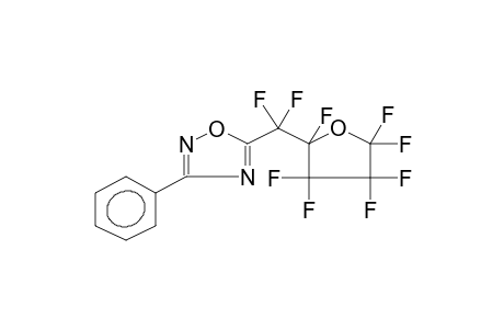 3-PHENYL-5-(PERFLUORO-TETRAHYDROFUR-2-YLMETHYL)-1,2,4-OXADIAZOLE