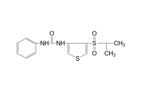 1-[4-(isopropylsulfonyl)-3-thienyl]-3-phenylurea