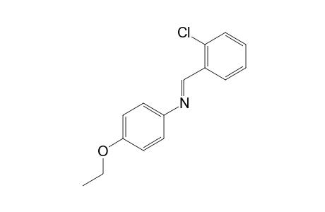 N-(o-chlorobenzylidene)-p-phenetidine