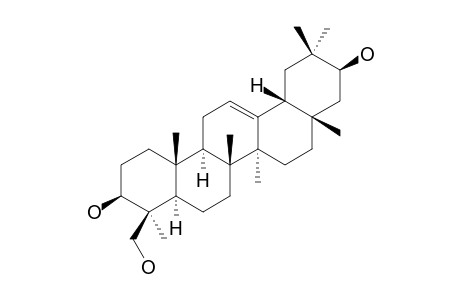 KUDZUSAPOGENOL-C;3-BETA,21-BETA,24-TRIHYDROXY-OLEAN-12-ENE