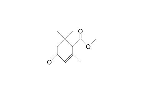 4-Oxo-2,6,6-trimethyl-1,4,5,6-tetrahydro-benzoic acid, methyl ester